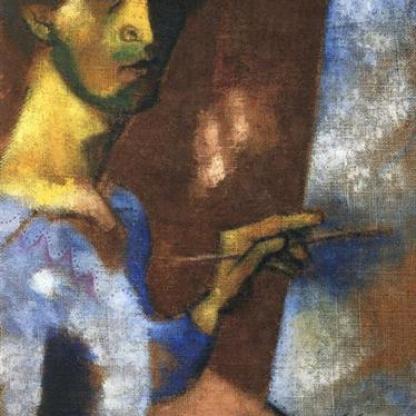 self-portrait-with-easel-1914large